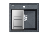 Комплект: Мойка STEPIA 50 + коландер ADVANCE PM115051-DG+A375-BS