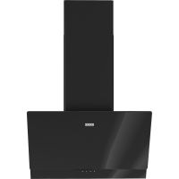 Наклонная вытяжка TEMPER 60 BK, черный